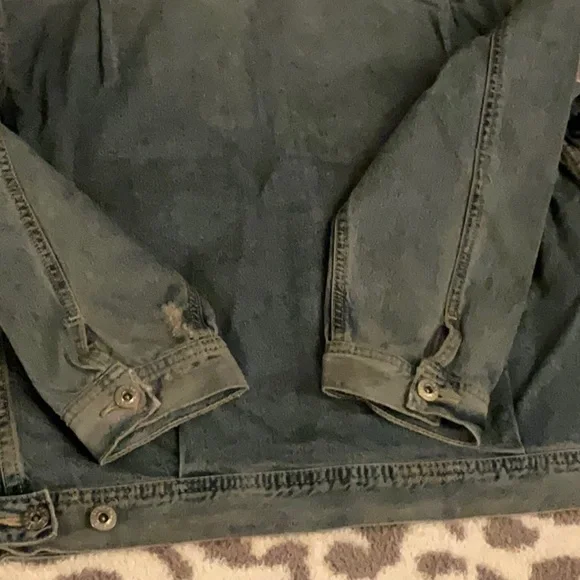 Ag Adriano Goldschmied
denim jacket.size large color denim blue - Picture 10 of 12